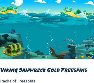 viking shipwreck gold freespins