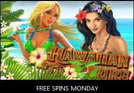 free spins monday