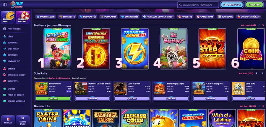 Alf casino Avis. 