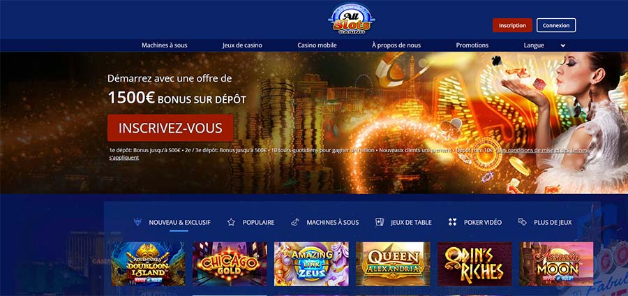 ALLslots casino avis. 