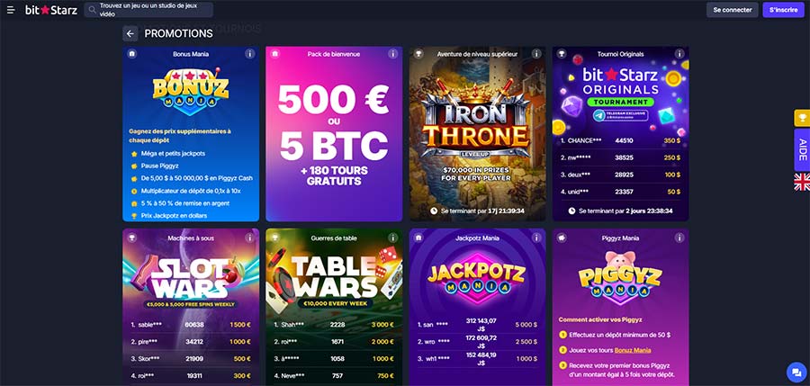 Bitstarz casino promotions. 