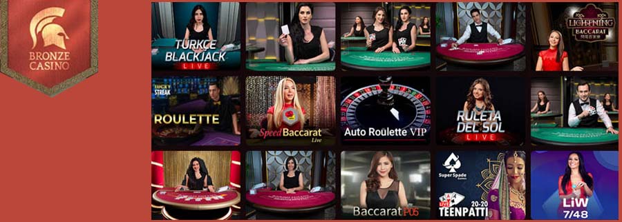 Bronze Casino live. 