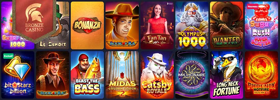 Bronze Casino slots. 