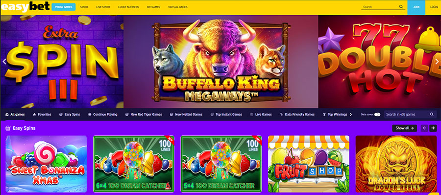 Easybet casino avis. 
