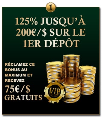 200euros 1er depot