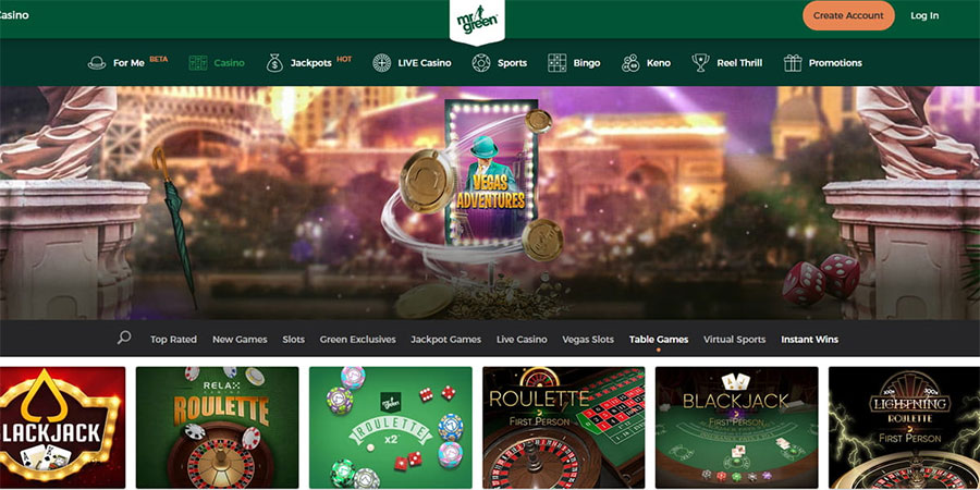 Mr Green casino avis.