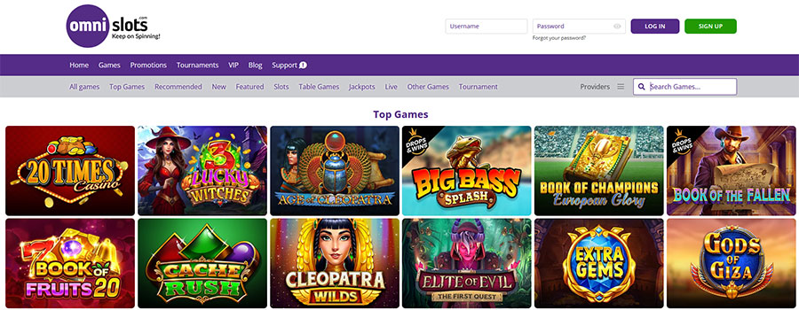 Omni casino slots.