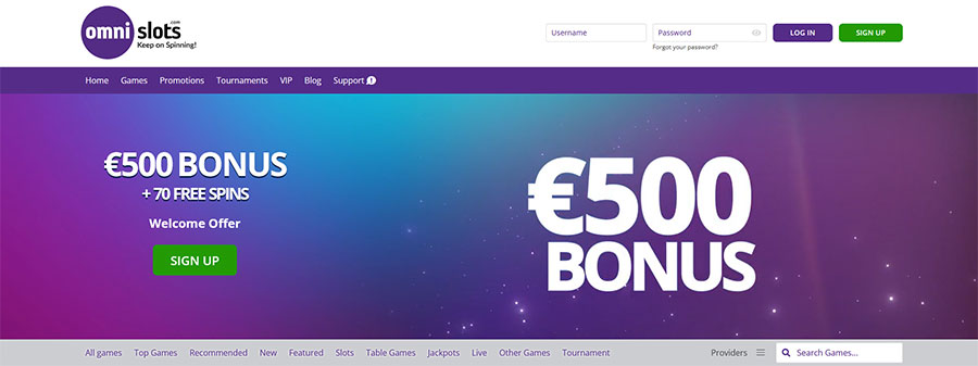 Omni Slots casino.