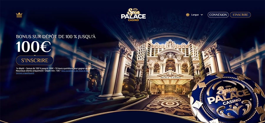 Spin Palace casino. 