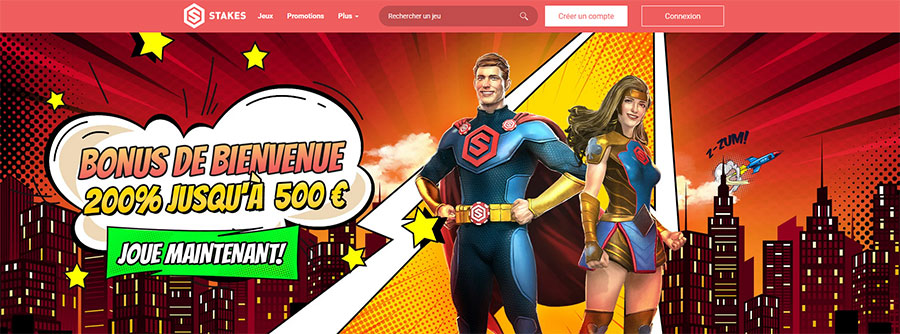 Stakes casino en ligne. 