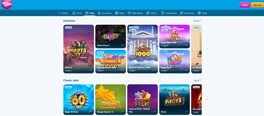 Online casino slots. 