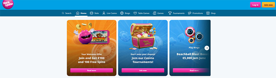 Vera&John Casino. 